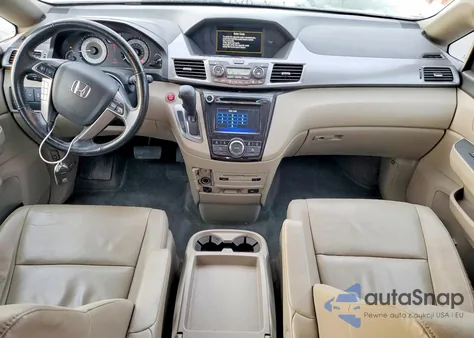 2016 Honda Odyssey Exl z USA, uszkodzony, nr VIN 5FNRL5H60GB101815